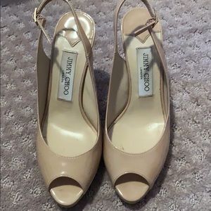 Jimmy Choi- Peep Toe Heels